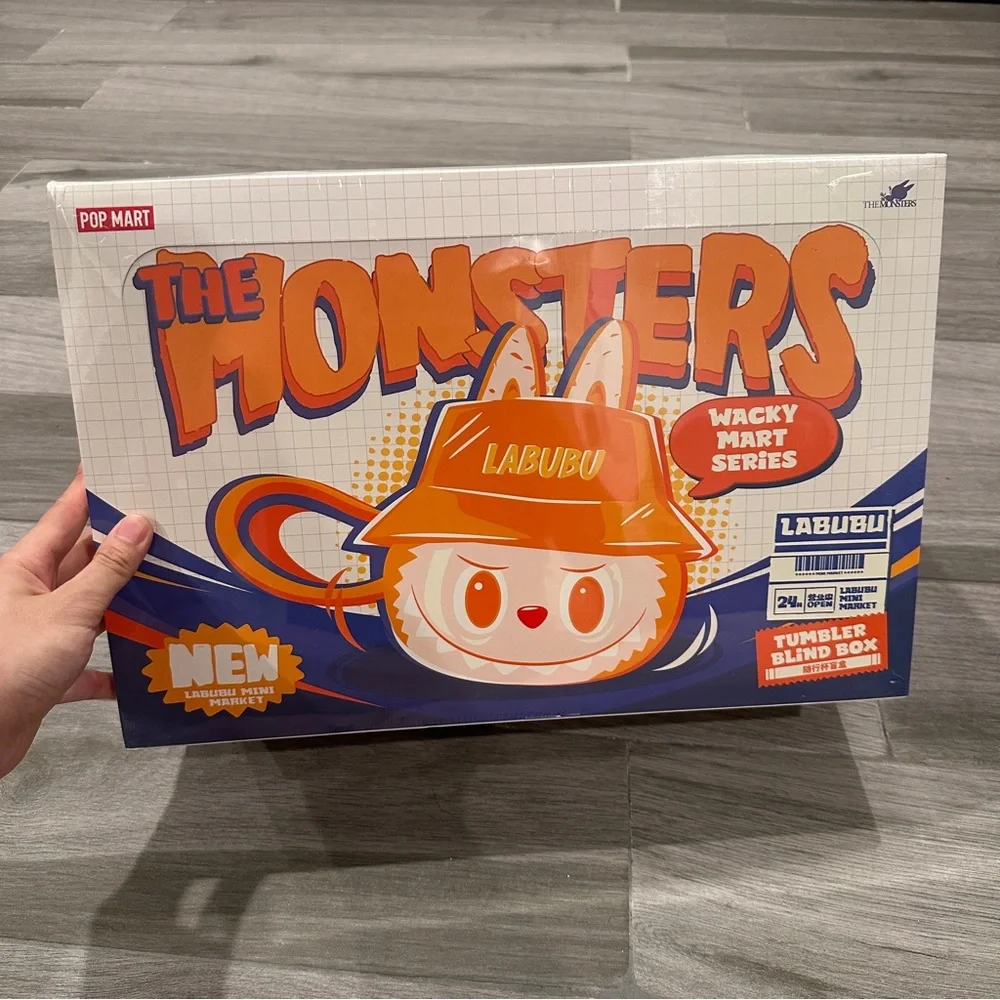 Pop Mart LABUBU The Monsters Wacky Mart Tumbler 6 Blind Box Full Set